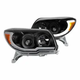 Tlx-spy9046858-cl360a70 Spyder Xtune For Toyota 4runner 2006-2009 Projector Headlights Pair Led Light Bar Tlx-spy9046858-cl360a70 Spyder Xtune For Toyota 4runner 2006-2009 Projector Headlights Pair Led Light Bar