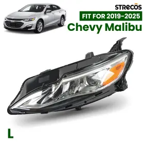 Gm2502503 Strecos Full Led Headlight For 2019-2025 Chevy Malibu Left Driver Side With Bulb Module Gm2502503 Strecos Full Led Headlight For 2019-2025 Chevy Malibu Left Driver Side With Bulb Module