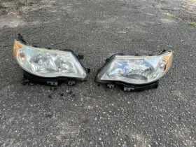 Su2503132 Subaru For 2009-2013 Forester Halogen Headlights Headlamps Assembly Left Right