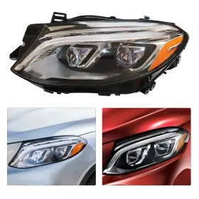 1669068103 Tbvechi For 2016-2018 2019 Mercedes-benz Gle350 Gle63 Lh Driver Side Headlight Dual Led