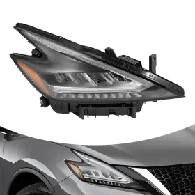 16947618 Tbvechi Right Headlight For 2019-2021 Nissan Murano Led 8 Pins Models Only Rh