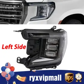 1kpgm1904137 Tbvechi Headlamp Driver Side For 2021 22 2023 Gmc Yukon Xl Sle Slt Led Headlight