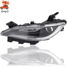 68284782aa Tbvechi For 2016-2017 Chrysler 200 Halogen Headlight With Led Drl Driver Side Headlamp