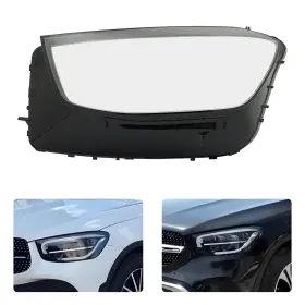 Tbvechi 747495420806 Left Headlight Lens Cover For 2020-2023 Benz Glc Class Models Only