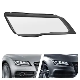 Tbvechi 756383498568 For 2012-2015 Audi A7/s7/rs7 Right Headlight Lens Cover
