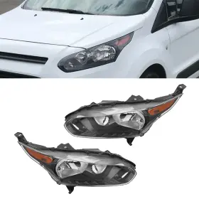 Fo2503327 Tbvechi For 2014-2018 Ford Transit Connect Headlight Halogen Headlamp With Bulb Lh/rh