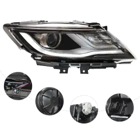 Fo2519125 Tbvechi For 2015-2019 Lincoln Mkc Hid Headlight Lamp With Led Drl Passenger Right Side Rh Fo2519125 Tbvechi For 2015-2019 Lincoln Mkc Hid Headlight Lamp With Led Drl Passenger Right Side Rh