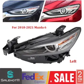 Grf5-51040 Tbvechi For Mazda 6 2018-2021 Led Headlight Headlamp Assembly Left Driver Side Afs Grf5-51040 Tbvechi For Mazda 6 2018-2021 Led Headlight Headlamp Assembly Left Driver Side Afs