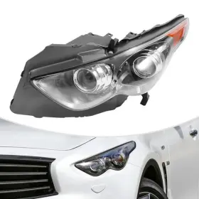 In2502144 Tbvechi Left Driver Headlamp For 09-17 Infiniti Fx35 Fx37 Fx50 Qx70 Xenon/hid Headlight