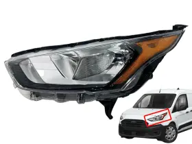 Fo2502425 Texas E Parts New Fits 2019-2023 Ford Transit Connect Left Front Headlight Lamp Local Pickup