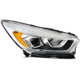 Th19040701f The-one-fp Halogen Headlight Assembly For 2017-2019 Ford Escape With Led Drl Passenger Side