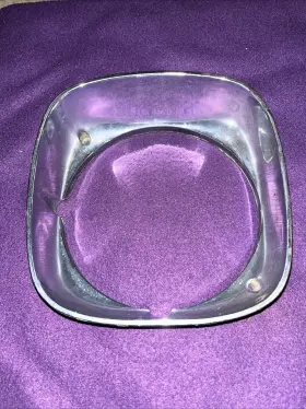 9796576 The Parts Place Inc. 1969 Firebird Transam Headlamp Light Bezel Outer Chrome Rh Gm 9796576 The Parts Place Inc. 1969 Firebird Transam Headlamp Light Bezel Outer Chrome Rh Gm