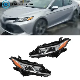 Tml1536696mt Thor-more-lighting For Toyota Camry 2018-2019-2021-2023 2024 Headlights Led Black Left Right Tml1536696mt Thor-more-lighting For Toyota Camry 2018-2019-2021-2023 2024 Headlights Led Black Left Right