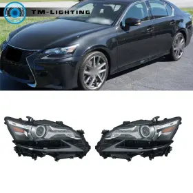 Tml3608424mt Thor-more-lighting Set Black Headlight For Lexus 2016-20 Gs350 Gs-f /16-17 Gs200t /16-18 Gs450h Led Tml3608424mt Thor-more-lighting Set Black Headlight For Lexus 2016-20 Gs350 Gs-f /16-17 Gs200t /16-18 Gs450h Led