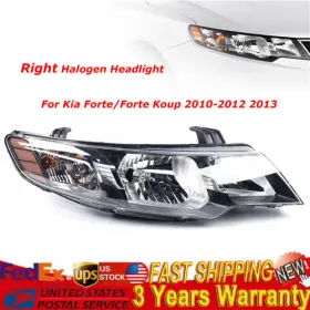Ki2502141 Tool1shooo For 2010-2013 Kia Forte And Koup Passenger Side Halogen Headlight Assembly Ki2502141 Tool1shooo For 2010-2013 Kia Forte And Koup Passenger Side Halogen Headlight Assembly