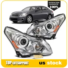 To844372p01 Top-liftsupport 2pcs Pair Projector Headlights Assembly For Infiniti G37 G25 2010-2013 To844372p01 Top-liftsupport 2pcs Pair Projector Headlights Assembly For Infiniti G37 G25 2010-2013