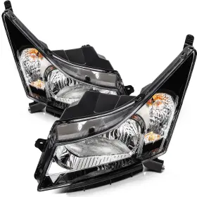 11889188 Top-refiting Lh Rh Headlights Assembly For 2015-2011 Chevy Cruze 4-door Sedan