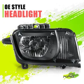 Tsk-oemhl0162r Top Street King Factory Style Headlight Headlamp For 10-13 Chevy Camaro Black Passenger Side Tsk-oemhl0162r Top Street King Factory Style Headlight Headlamp For 10-13 Chevy Camaro Black Passenger Side