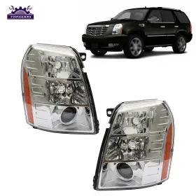 Be987104l Topgears For Cadillac Escalade 2007-2013 2014 Hid Projector Headlights Right Left Side