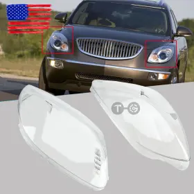 Topgearsltd 710422830580 For Buick Enclave 2008-2012 Pair Transparent Headlight Headlamp Cover Lens Us Topgearsltd 710422830580 For Buick Enclave 2008-2012 Pair Transparent Headlight Headlamp Cover Lens Us