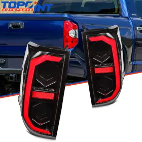 To12890401p Topoint-autoparts Taillights Assembly For 2014-2021 Toyota Tundra Rear Red Brake Lamp Pair To12890401p Topoint-autoparts Taillights Assembly For 2014-2021 Toyota Tundra Rear Red Brake Lamp Pair