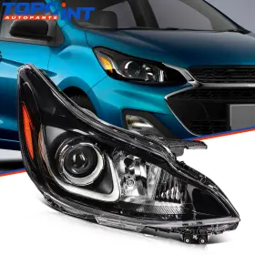 To12895502p Topoint-autoparts Passenger Side Headlight Assembly For Chevy Spark 1.4l 2020-2022 Black Housing To12895502p Topoint-autoparts Passenger Side Headlight Assembly For Chevy Spark 1.4l 2020-2022 Black Housing