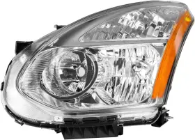 6427lah428wus Torchbeam Headlight Assembly For 2008 Nissan Rogue Chrome Housing Amber Reflector