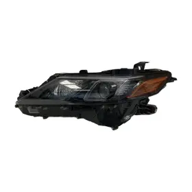 114-11426b Toyota 2021-2024 Camry Left Headlight Bi-led Black Trim Aftermarket Capa