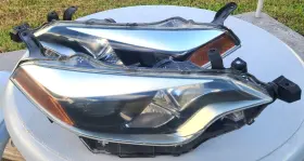 Aw21637 Toyota 2014 2015 2016 Corolla Left And Right Halogen Led Headlight Set Oem