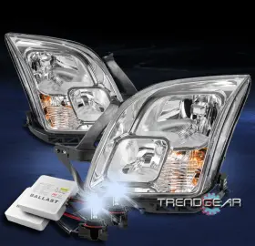 6e5z13008bb Trendgear Auto Parts Fit For 06-09 Ford Fusion Crystal Style Headlights Headlamps Chrome With 8k Hid Kit 6e5z13008bb Trendgear Auto Parts Fit For 06-09 Ford Fusion Crystal Style Headlights Headlamps Chrome With 8k Hid Kit