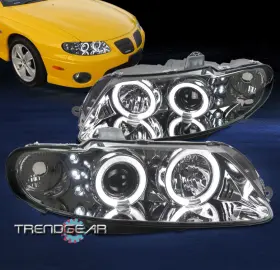 Gm2502293 Trendgear Auto Parts For 04 05 06 Pontiac Gto Led Halo Ring Projector Headlight Lamp Smoke Lh Rh Pair Gm2502293 Trendgear Auto Parts For 04 05 06 Pontiac Gto Led Halo Ring Projector Headlight Lamp Smoke Lh Rh Pair