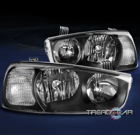 Hy2502122 Trendgear Auto Parts For 01-03 Elantra Gls Gt 4dr Replacement Headlights Headlamps Lamp Black Housing Hy2502122 Trendgear Auto Parts For 01-03 Elantra Gls Gt 4dr Replacement Headlights Headlamps Lamp Black Housing
