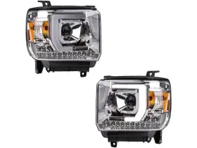 79192yhbz Trq For 2015-2019 Gmc Sierra 3500 Hd Headlight Set 2018 2017 2016 79192yhbz Trq For 2015-2019 Gmc Sierra 3500 Hd Headlight Set 2018 2017 2016