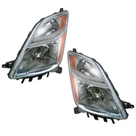 Hla79747 Trq For Toyota Prius 06-09 Driver And Passenger Side Replacement Headlights