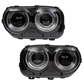 Hla87920 Trq For Dodge Challenger 15-23 Driver And Passenger Side Replacement Headlights