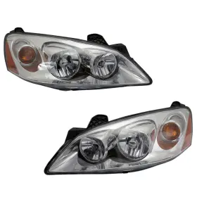 Hla88314 Trq For Pontiac G6 05-10 Driver And Passenger Side Replacement Headlights Hla88314 Trq For Pontiac G6 05-10 Driver And Passenger Side Replacement Headlights