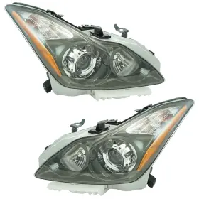 Hla88383 Trq For Infiniti G37 11-13 Driver And Passenger Side Replacement Headlights Hla88383 Trq For Infiniti G37 11-13 Driver And Passenger Side Replacement Headlights