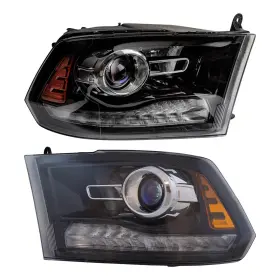 Hla88388 Trq For Ram 1500 13-14 Driver And Passenger Side Replacement Headlights