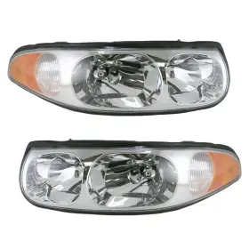 Hla88556 Trq For Buick Lesabre 00-05 Driver And Passenger Side Replacement Headlights Hla88556 Trq For Buick Lesabre 00-05 Driver And Passenger Side Replacement Headlights