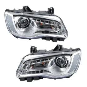 Hla89455 Trq For Chrysler 300 15-17 Driver And Passenger Side Replacement Headlights Hla89455 Trq For Chrysler 300 15-17 Driver And Passenger Side Replacement Headlights