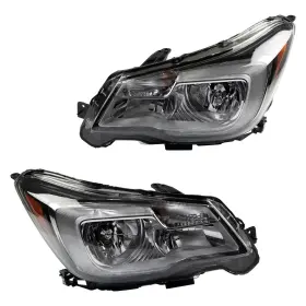 Hla89465 Trq For Subaru Forester 17-18 Driver And Passenger Side Replacement Headlights Hla89465 Trq For Subaru Forester 17-18 Driver And Passenger Side Replacement Headlights