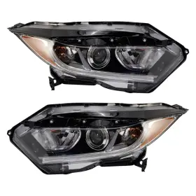 Hla89479 Trq For Honda Hr-v 19-22 Driver And Passenger Side Replacement Headlights