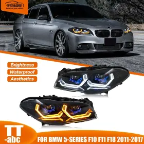 Tt-abc 5 F10 F11 2011-2017 For Bmw Series F10/f18 Led Head Light Headlight Assembly Left &right