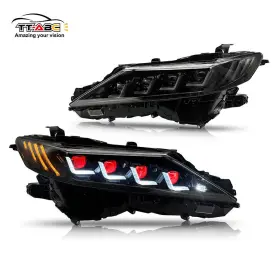 Tt-a146-4t-e Tt-abc Used Led Headlights With Devil Eye For Toyota Camry 2018-2024 Sequential Head Lamps Tt-a146-4t-e Tt-abc Used Led Headlights With Devil Eye For Toyota Camry 2018-2024 Sequential Head Lamps