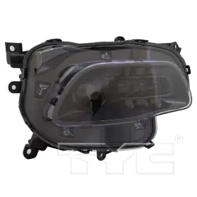 20-16481-00 Tyc Headlight Front Lamp Black Trim Right Passenger For 16-18 Jeep Cherokee
