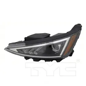 20-16914-00 Tyc Headlight Assembly-regular Fits 19-20 Hyundai Elantra