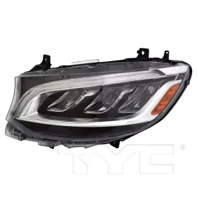 20-17730-00 Tyc Left Led Headlight For Mercedes Sprinter Van 2019-2022 Models