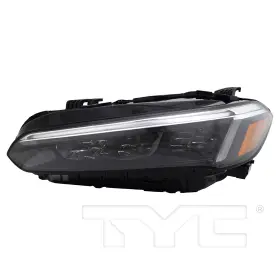 20-17982-00 Tyc Left Driver Side Led Headlight Lamp Assembly For 2022-2025 Honda Civic Si Sport
