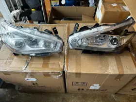 20-9664-00-1 Tyc 2015 2016-2018 Nissan Murano Left Right Halogen Projector Headlight Wled Drl Set