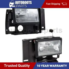Bosp250801073151 Tyc Left Right Headlight Assembly For 1989-1990 Ford Bronco Ii Bosp250801073151 Tyc Left Right Headlight Assembly For 1989-1990 Ford Bronco Ii